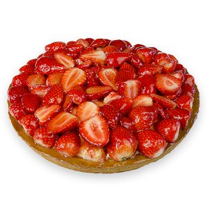 Aardbeienvlaai op zandbodem ( LET OP! Aanbieding gelding vrijdag 10 mei en zaterdag 11 mei)