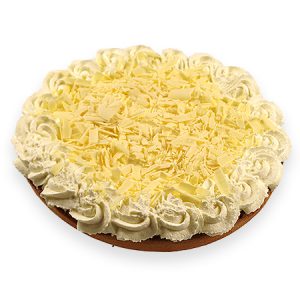 Abrikozenvlaai speciaal (slagroom, witte chocolade)