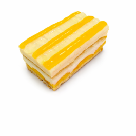 Sinaasappel kwark empileur ( gelaagd gebakje)